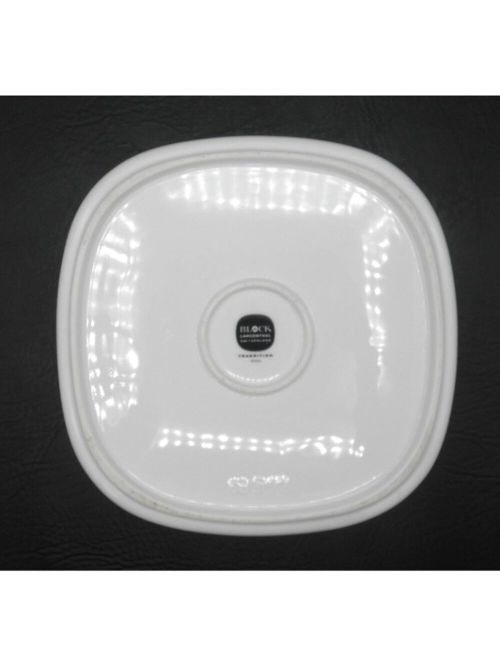 Rings by Block (Transitions) 8 Inch Square Vegetable Bowl Pattern Code: BLORIN - Picture 3 of 6